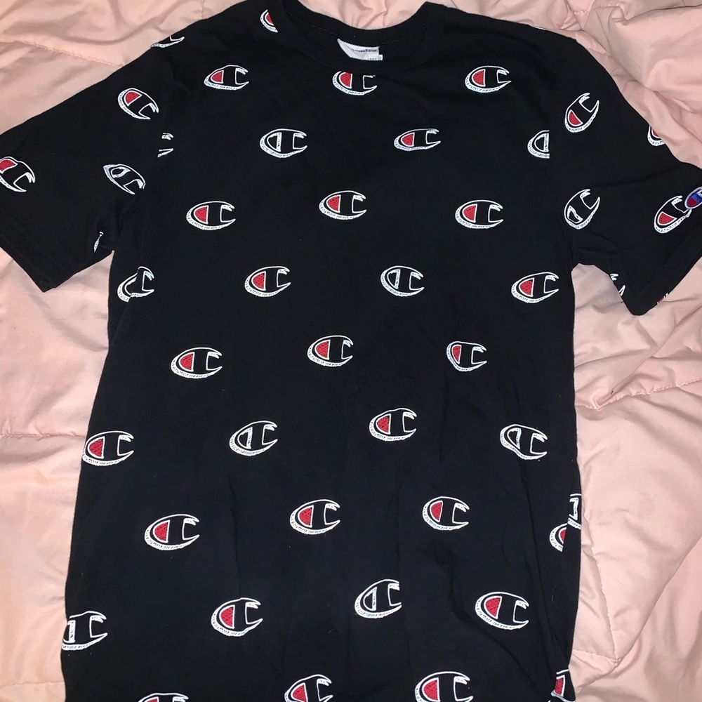 Chamption Black T-Shirt